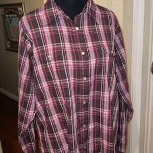 Wrangler Wrancher Western Shirt in Women's XL